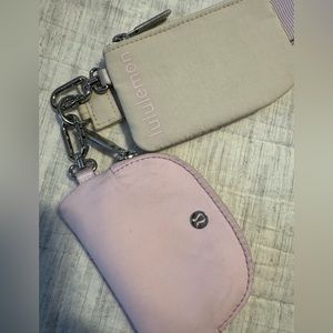 Lululemon dual pouch wristlet